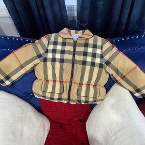 Burberry puffer jacket